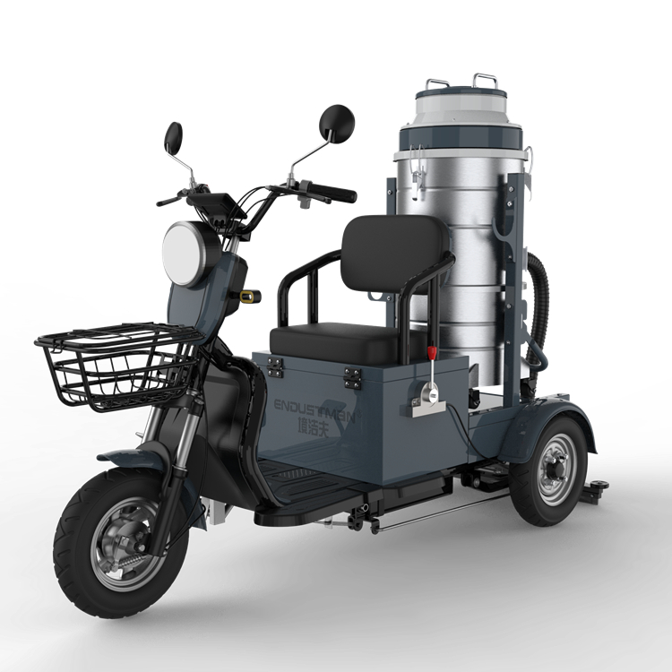 EEFD16D小型电瓶三轮工业吸尘车
