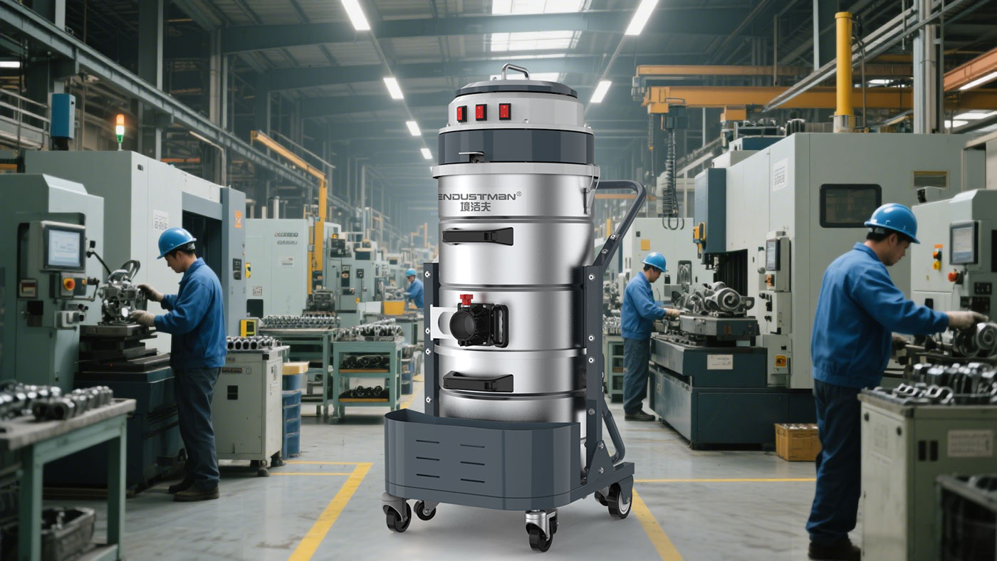 工业吸尘器应用场景大全！不同行业怎么用？境洁夫实操案例分享